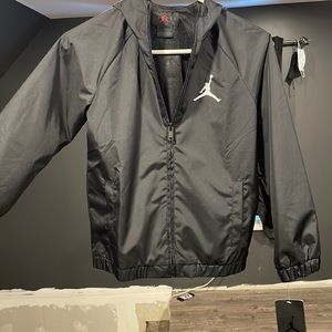 Kids jordan jacket black 8-10yrs size S